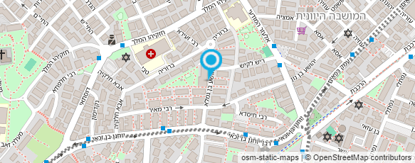 מפת הגעה אל משען, ירושלים מפת הגעה אל משען, ירושלים