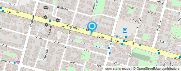 מפת הגעה אל בורסת הפרחים