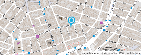 מפת הגעה אל מוריה - סקלי אדריכלות נוף