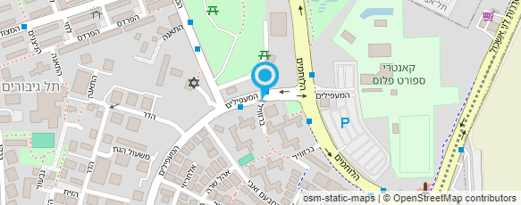 מפת הגעה אל נהגים 99 המכון ללימודי נהיגה (1998) בע"מ