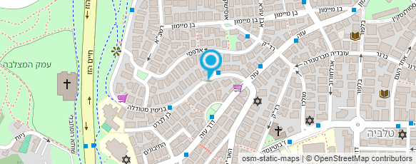 מפת הגעה אל בן חמו מטודלה