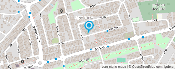 מפת הגעה אל לוי צפניה