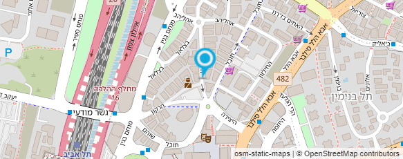 מפת הגעה אל עו"ד ונוטריון גולן רוני