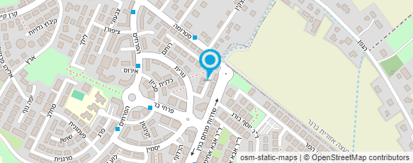 מפת הגעה אל תניא שפירר - פילאטיס