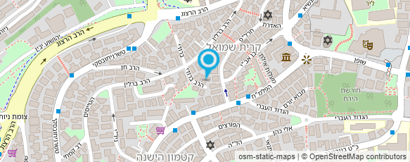 מפת הגעה אל בן-ורד עמוס