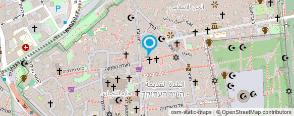 מפת הגעה אל מספרת דוייק