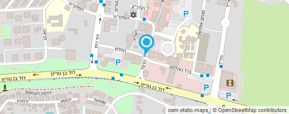 מפת הגעה אל מסלול אשקלון