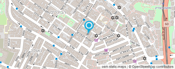 מפת הגעה אל פרזול אזולאי