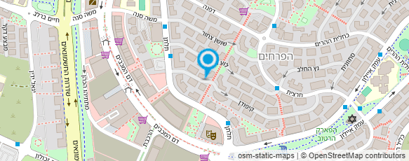 מפת הגעה אל עיצוב שיער קיפודן