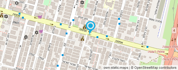 מפת הגעה אל אילן יצחק רואי חשבון