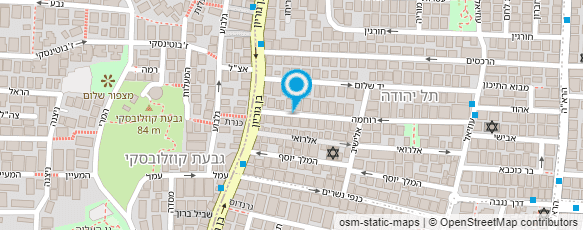 מפת הגעה אל גן פינוק