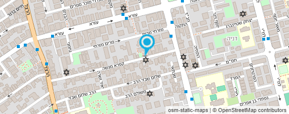 מפת הגעה אל גן עופרים