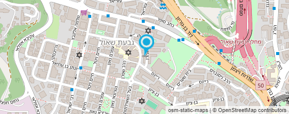 מפת הגעה אל קאופמן משה