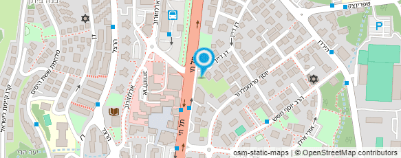 מפת הגעה אל ש.צ המסגר