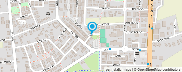 מפת הגעה אל נופית