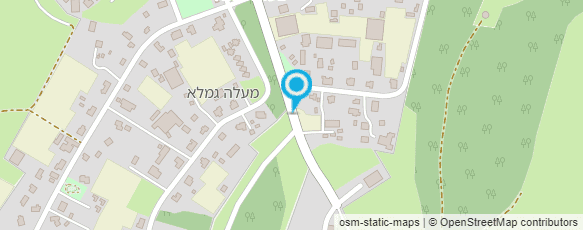 מפת הגעה אל אירוח דבש בגולן