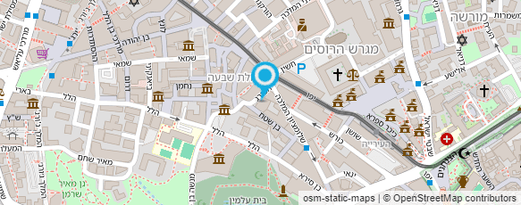 מפת הגעה אל עו"ד ונוטריון יוסף דוויק