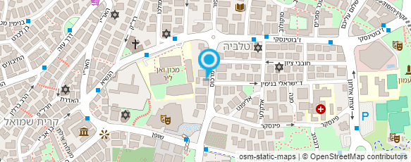 מפת הגעה אל מכולת אבי