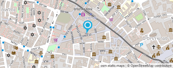 מפת הגעה אל מלון ציון