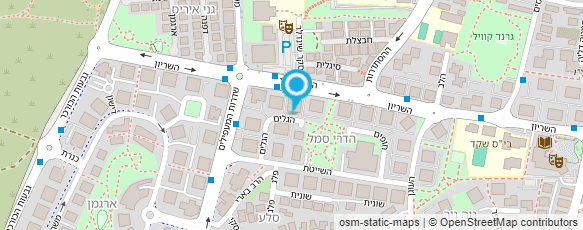 מפת הגעה אל צדיק יעוץ כלכלי וארגוני