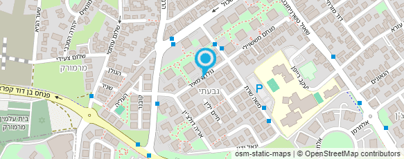 מפת הגעה אל לוי אסף-אינסטלטור