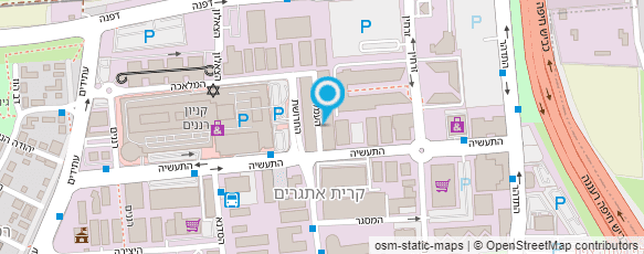 מפת הגעה אל מוסך גל אומן