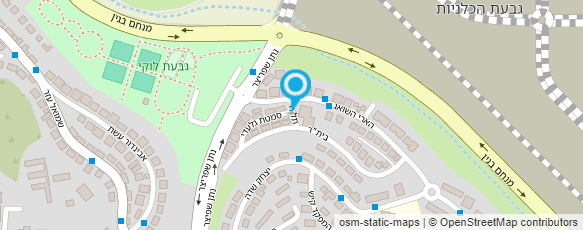 מפת הגעה אל בן סעדון עבודות מסגרות בע"מ