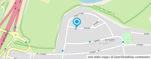 מפת הגעה אל העוגות של מיכל