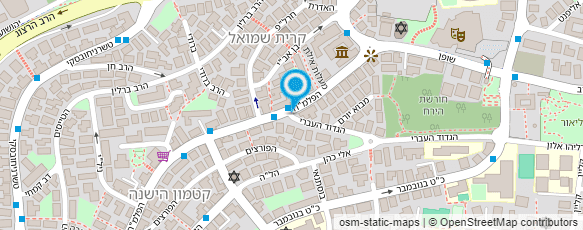 מפת הגעה אל פרופ' שטרן נח מפת הגעה אל פרופ' שטרן נח