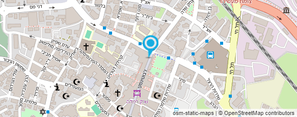 מפת הגעה אל אטליז אבי סרור מפת הגעה אל אטליז אבי סרור