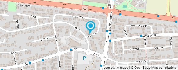 מפת הגעה אל ערבה רונן