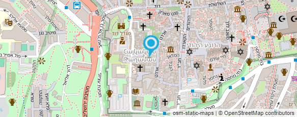 מפת הגעה אל הטברנה הארמנית