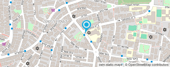 מפת הגעה אל בי"ס "חורב"