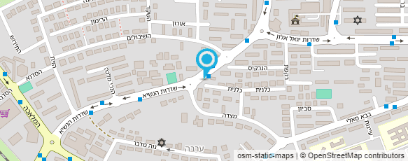 מפת הגעה אל שרון