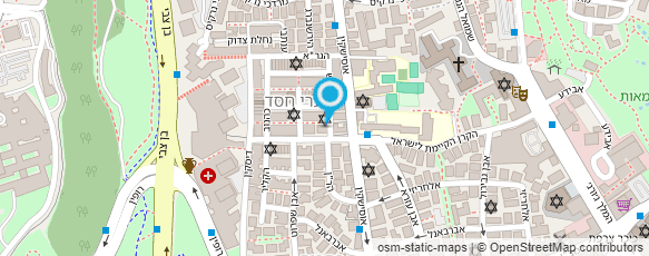 מפת הגעה אל לוי הרב רחמים