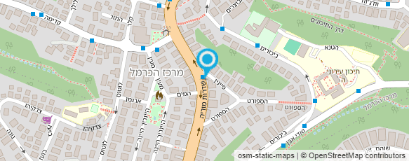 מפת הגעה אל דודי חיפה- מבית דודי כרמל מפת הגעה אל דודי חיפה- מבית דודי כרמל
