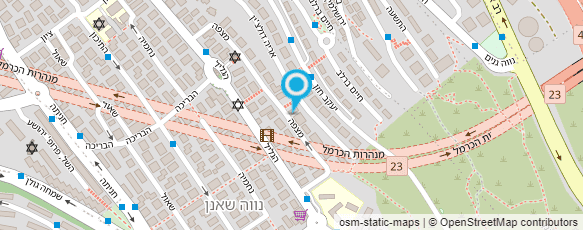 מפת הגעה אל חיים שטיין גינון ואחזקה