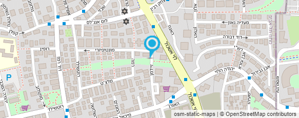 מפת הגעה אל ארתור פינגסטוב עיצוב שיער