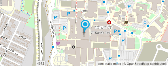 מפת הגעה אל המכון להתפתחות הילד ע"ש ויינברג