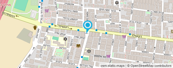 מפת הגעה אל משה בן זוהר מפת הגעה אל משה בן זוהר