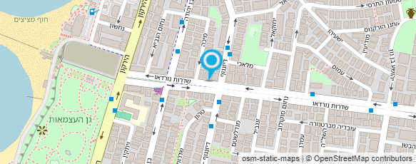 מפת הגעה אל סיטרין ניהול בתים משותפים