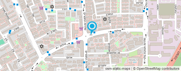 מפת הגעה אל מוטל עברונה