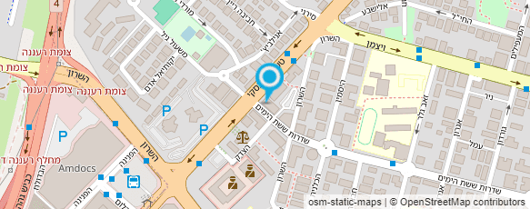 מפת הגעה אל רשף (1992) סוכנות לביטוח