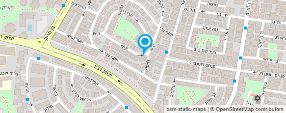 מפת הגעה אל פרופ' ילין אלון