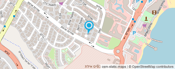 מפת הגעה אל אכסנית הר סיני