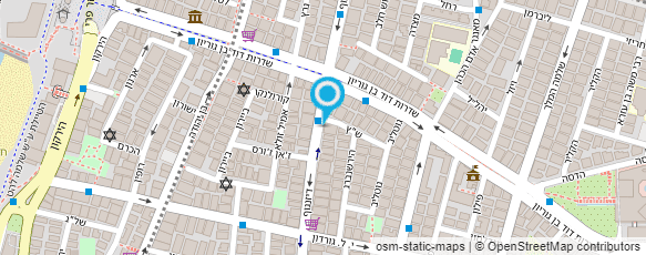 מפת הגעה אל דרגסטור פוד