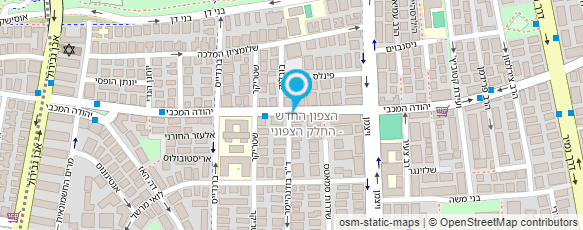 מפת הגעה אל עו"ד ונוטריון ורד רוזן