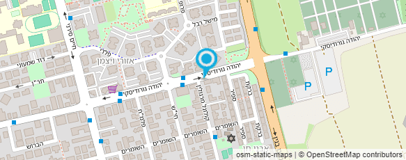 מפת הגעה אל ד"ר טורצקי עדי