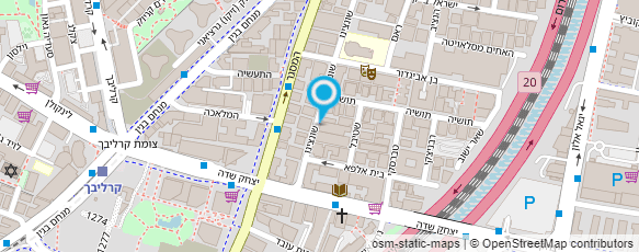 מפת הגעה אל תאטרון תמונע