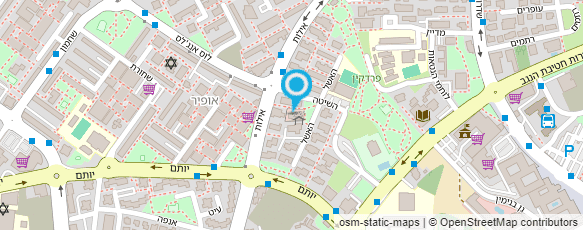 מפת הגעה אל אכסנית השלטר